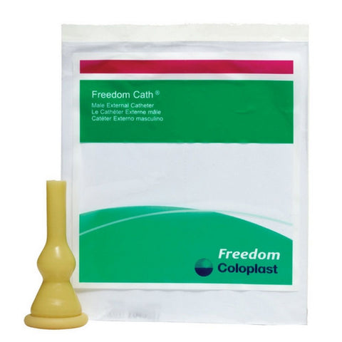 Coloplast, Male External Catheter Active Cath  Self-Adhesive Strip Latex Large, Count of 1