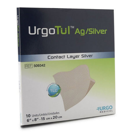 SteadMed, Silver Contact Dressing Restore 6 X 8 Inch Rectangle Sterile, Box Of 10