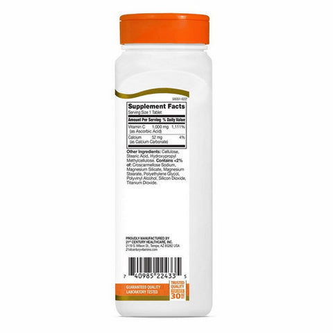 21st Century, Vitamin C, 1000mg, 110 Tabs