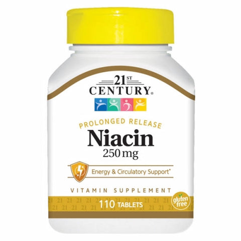 21st Century, Niacin, 250mg, 110 Tabs