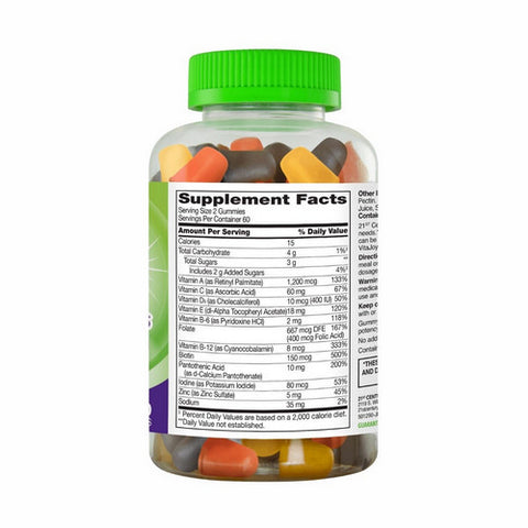 21st Century, Vitajoy Adult Multivitamin, 120 Gummies