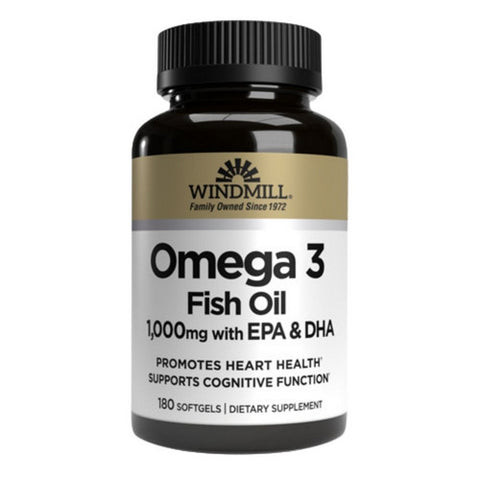 Omega 3 Epa & Dha 180 Softgels by Windmill Health