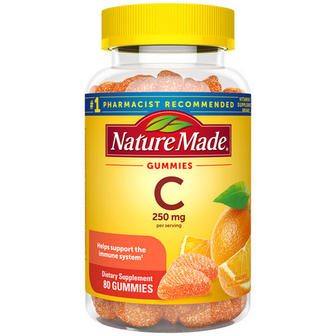 Nature Made, Vitamin C, 250mg, 80 Gummies
