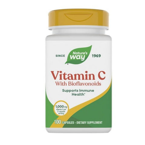 Vitamin C with Bioflavonoids 100 Caps by Nature's Way
