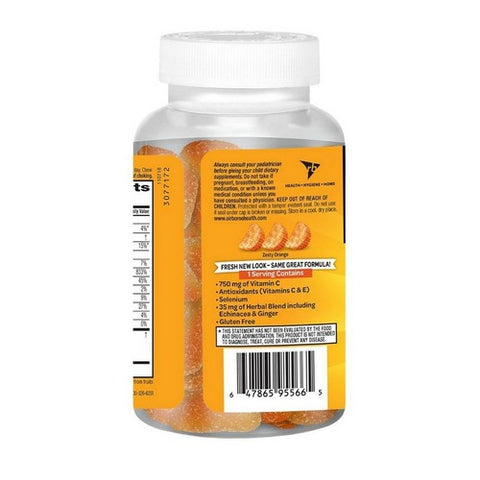 Airborne, Immune Support With Vitamin C And Zinc Zesty Orange, 42 Gummies
