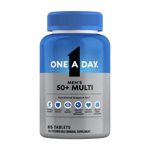 One A Day, Men'S 50+ Complete Multivitamin, 65 Tabs One A Day