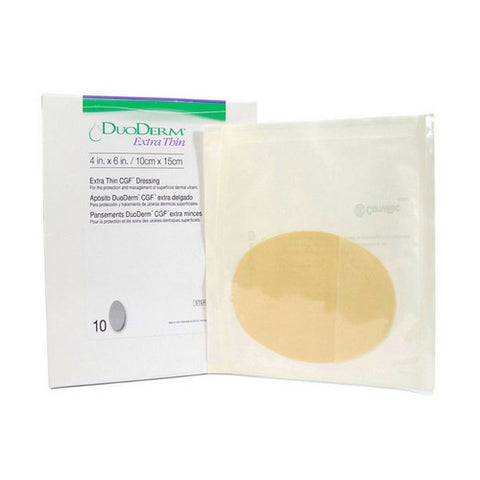 Convatec, Thin Hydrocolloid Dressing Film Backing 4 X 6 Inch 187902, Box Of 10