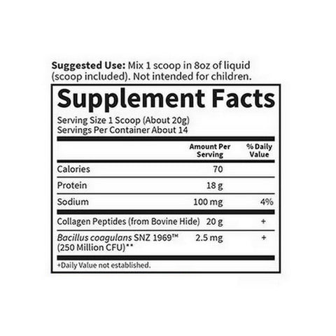 Garden of Life, Grass Fed Collagen Peptides Powder, 9.87 Oz