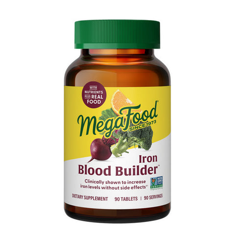 MegaFood, Blood Builder Iron, 90 Tabs