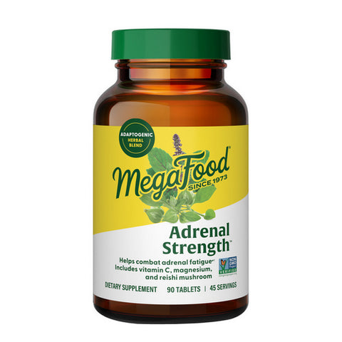 MegaFood, Adrenal Strength, 90 Tabs