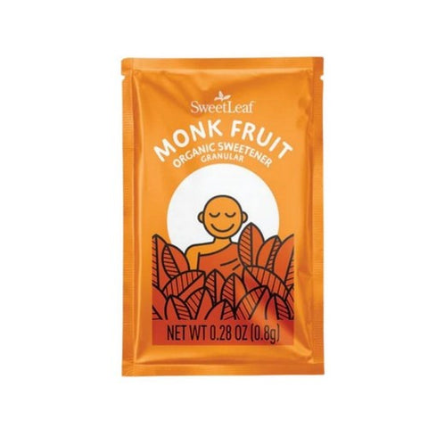 Sweetleaf Stevia, Monk Fruit Organic Sweetener Granular, 80 Count