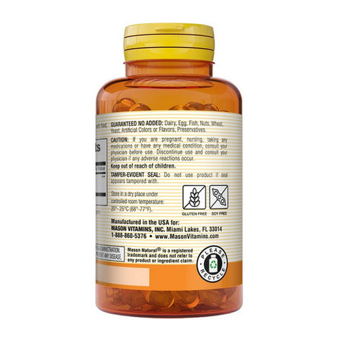 Mason, Peppermint Oil, 50 mg 90 Softgel