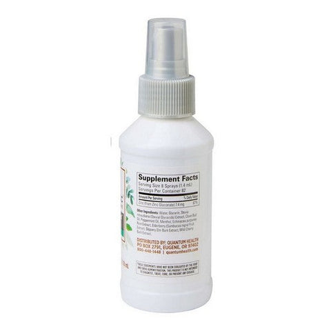 Quantum Health, TheraZinc Immune Support Throat Spray Peppermint, 4 Oz