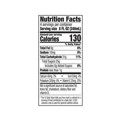 Rw Knudsen Family, Organic Just Pineapple Juice, Case of 6 X 32 Oz Rw Knudsen Family