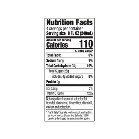 Rw Knudsen Family, Lemon Ginger Echinacea Flavored Beverage, Case of 6 X 32 Oz Rw Knudsen Family