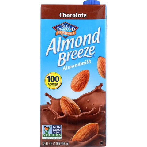 Bev Almond Brze Choc Case of 12 X 32 Oz by Blue Diamond