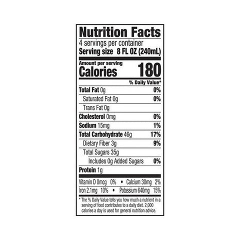 Rw Knudsen Family, Organic Just Prune Juice, Case of 6 X 32 Oz Rw Knudsen Family