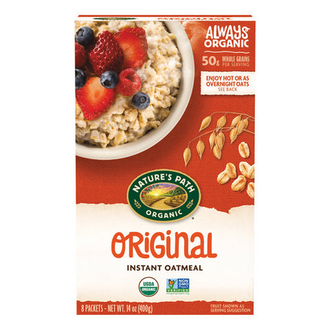 Natures Path, Organic Original Instant Hot Oatmeal, 14 Oz(Case Of 6)