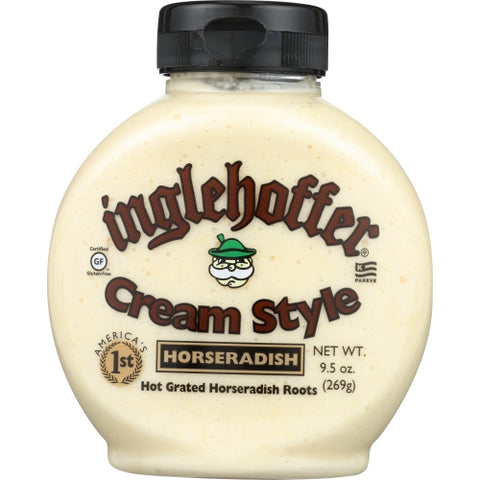 Inglehoffer, Horseradish Sqz Cream, 9.5 Oz(Case Of 6)