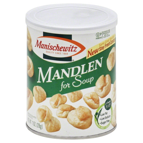 Mandlen Soup Nuts Case of 24 X 1.75 Oz by Manischewitz