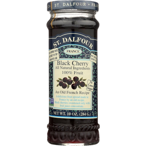 St.Dalfour, Black Cherry Fruit Spread, 10 Oz(Case Of 6)