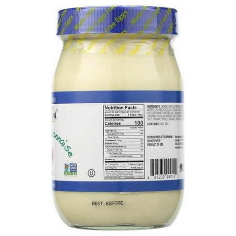 Ojai Cook, Organic Mayonnaise, 16 Oz(Case Of 6)