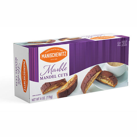 Manischewitz, Marble Mandel Cuts, 6 Oz(Case Of 12)