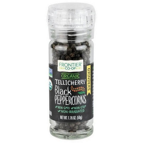Frontier Herb, Peppercorn Blk Tellicherr, 1.76 Oz(Case Of 6)