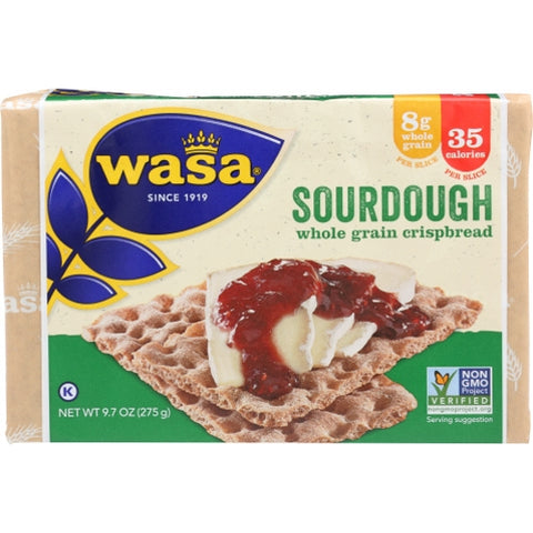 Wasa, Crispbread Rye Soudough, 9.7 Oz(Case Of 12)