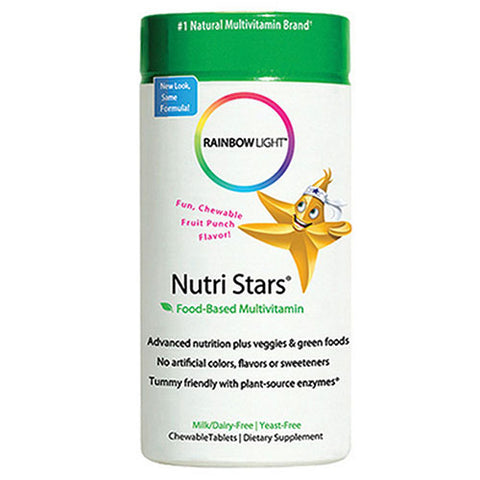 Rainbow Light, Kid’s One Multi Fruit Punch Chewable, Chewable 120 Tabs