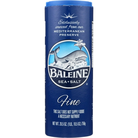 La Baleine, Sea Salt Fine, Case of 12 X 26.5 Oz
