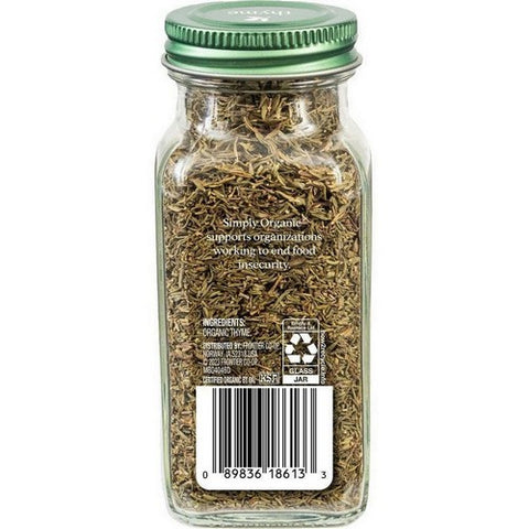 Simply Organic, Organic Thyme Leaf, 0.78 Oz(Case Of 6)