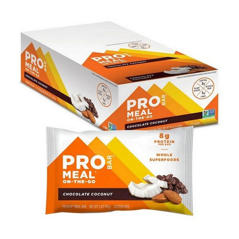 Probar, Chocolate Coconut Meal Bar, 3 Oz(Case Of 12)
