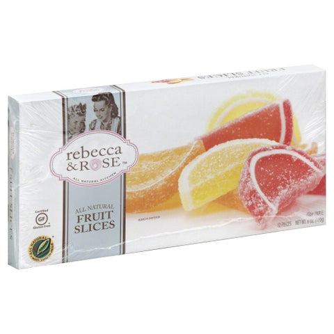 Rebecca & Rose, Fruit Slice, 6 Oz(Case Of 12)