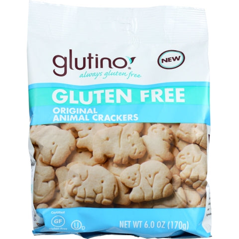 Glutino, Cookie Anml Crckr Orig, Case of 6 X 6 Oz