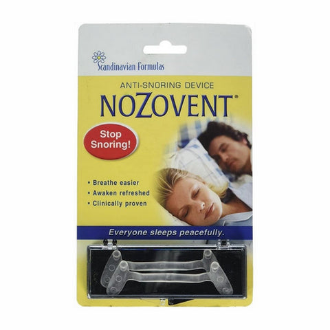 Scandinavian Formulas, Nozovent Anti-Snoring Device, 2 ct