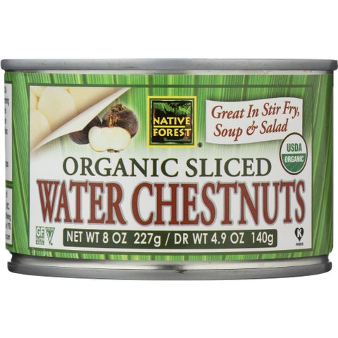 Native Forest, Waterchestnut Slcd Org, Case of 6 X 8 Oz