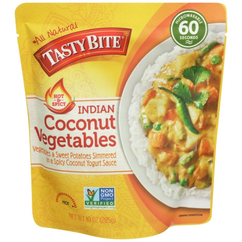 Tasty Bite, Entree Pouch Coconut Veg, 10 Oz(Case Of 6)