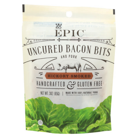 Epic Dental, Bites  Bacon  Hickory Smoked, 3 Oz(Case Of 10)
