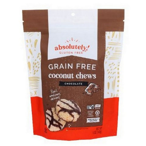 Absolutely Gluten Free, Chews Cocont W Cocoa Nibs, 5 Oz(Case Of 12)