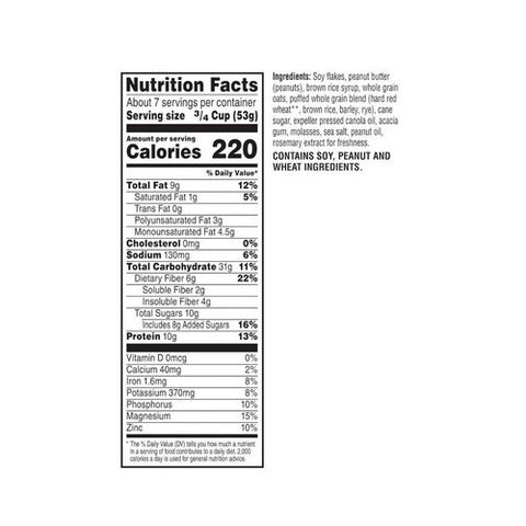 Kashi Go, Cereal Pnt Butter Crunch, 13.2 Oz(Case Of 8)