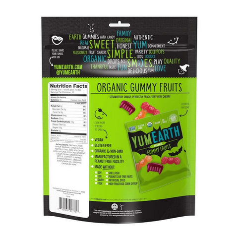 YumEarth, Gummy Fruit Halloween, 7 Oz(Case Of 18)