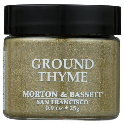 Morton & Bassett, Thyme Ground, 0.9 Oz(Case Of 3)