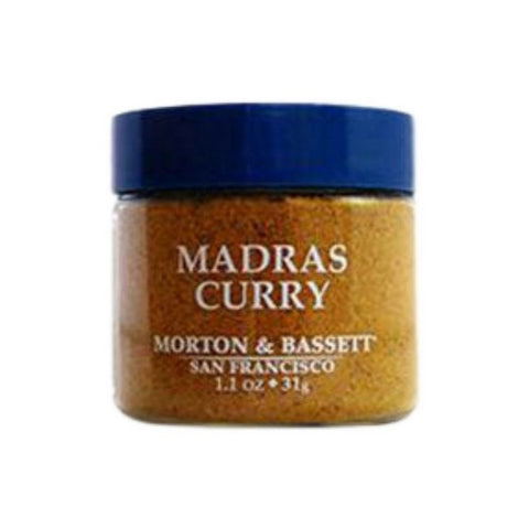 Morton & Bassett, Seasoning Curry Madras, 1.1 Oz(Case Of 3)