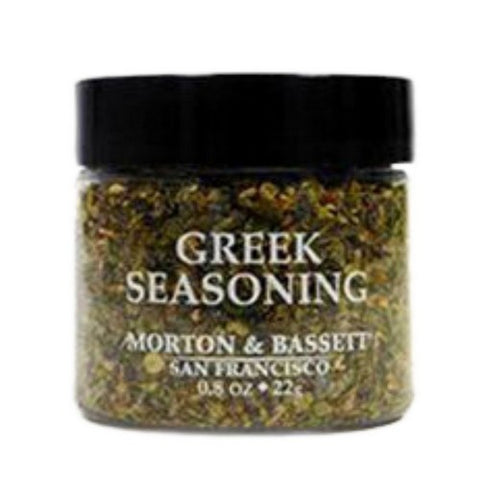 Morton & Bassett, Seasoning Greek, 0.8 Oz(Case Of 3)