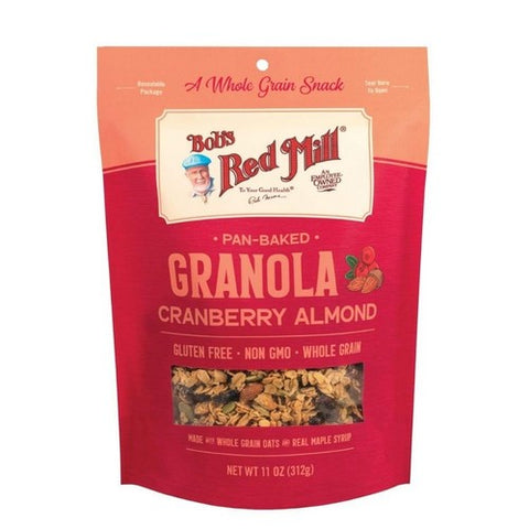 Bobs Red Mill, Homestyle Granola Cranberry Almond, 11 Oz(Case Of 6)