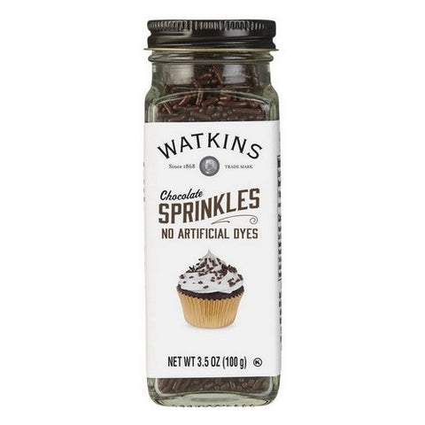 Watkins, Chocolate Decorating Sprinkles, Case of 3 X 3.5 Oz