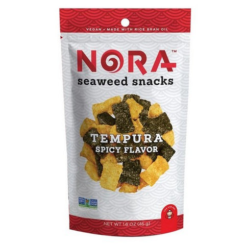 Nora Snacks, Tempura Spicy, 1.6 Oz(Case Of 12)