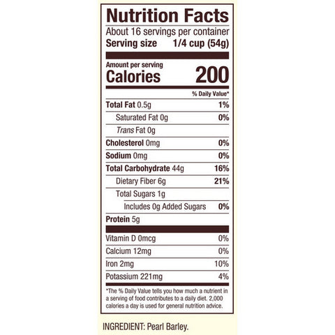 Bobs Red Mill, Barley Pearl, 30 Oz(Case Of 4)