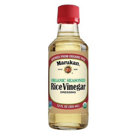 Marukan, Vinegar Rice Ssnd Org, 12 Oz(Case Of 6)